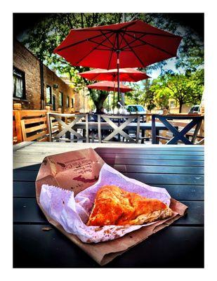 Guava & Cheese Pastry.....and New Patio! Great!