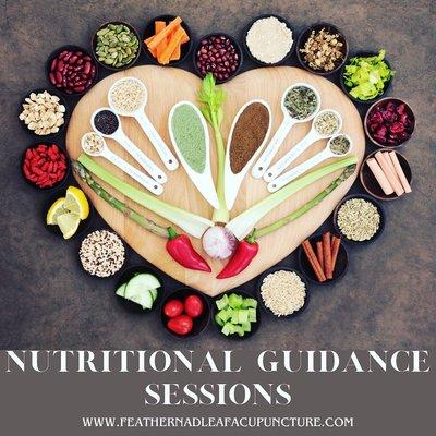 Nutritional Guidance sessions are offered virtually