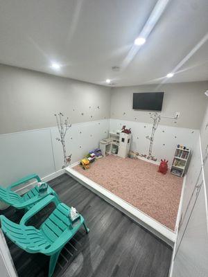 Children's salt room.