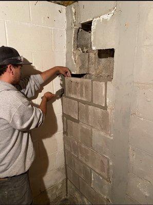 Foundation structural repair