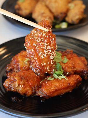 Thai style hot n sour chicken wings