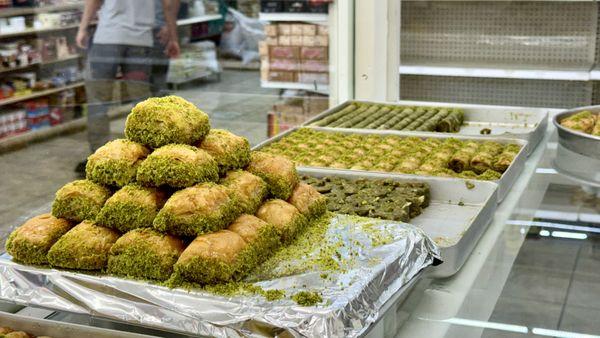 Fresh Baklava made from scratch, with real ingredients, everyday