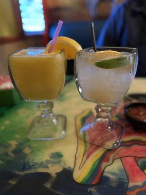 Loved the mango frozen margarita and Cadillac.