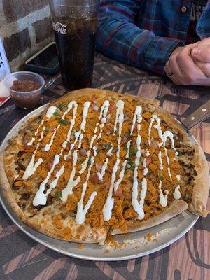 12" Taco Pizza without lettuce