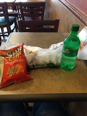 My yummy Subway breakfast