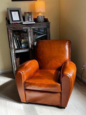 Leather Club Chair