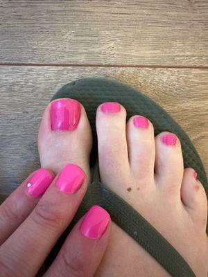 Regular pedicure