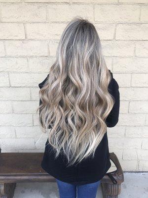 Balayage and babylights