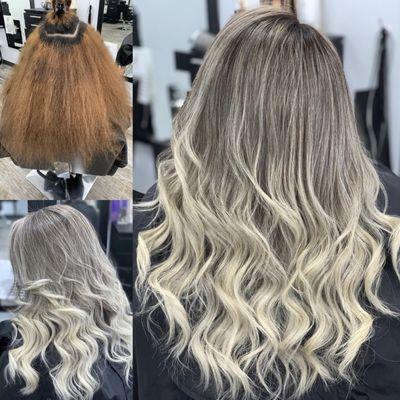 Hair transformation