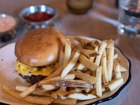 Atrium Burger Salt and Vinegar Fries