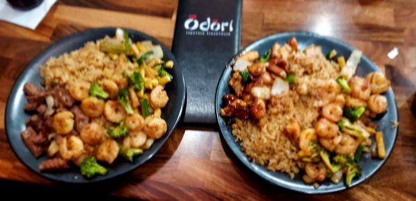 Ribeye & Shrimp Hibachi Chicken & Shrimp Hibachi