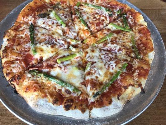 Asparagus Pizza