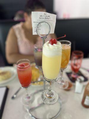 Mimosa flight (Dole Whip, Evil Queen, Bell bell & Love Bug)