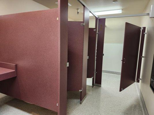 Now & Forever Studios - women's restroom stalls