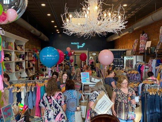 4th Anniversary Bash and 4th year voted best Boutique in Mansfield & Arlington.