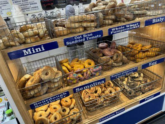 Bagel assortment