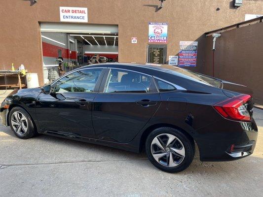 Newly detailed 2020 honda civic