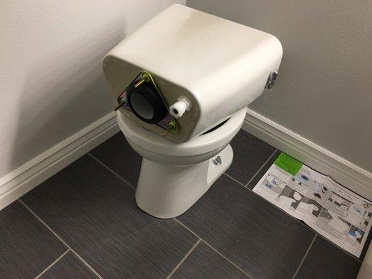 Toilet Install