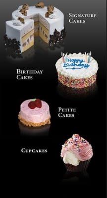 Cold Stone signature cakes