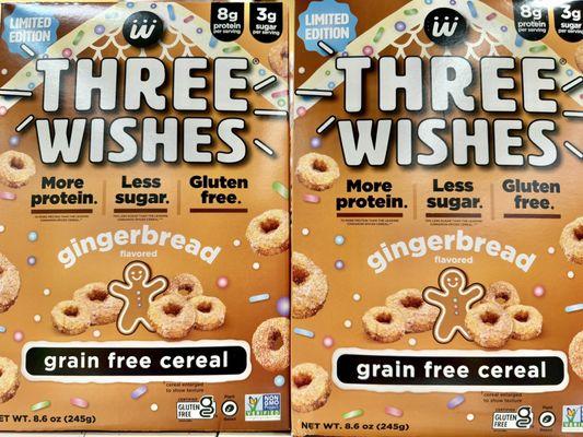 - don't waste a wish on cereal