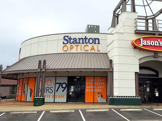 Storefront at Stanton Optical Store San Antonio TX 78216