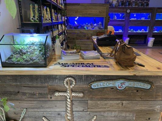 Welcome to Aquarium Specialties, come in and check us out!