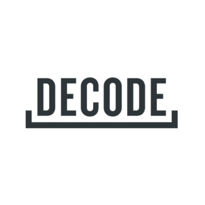 DECODE Advertising logo