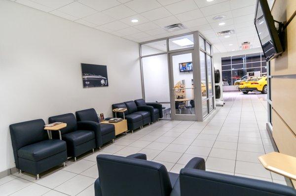 Customer Waiting Area