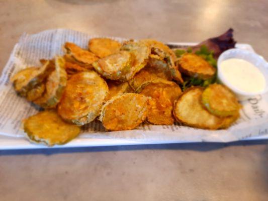 Fried pickles ($12.99 - Yikes!)