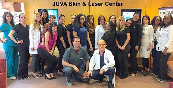 The staff of JUVA Skin & Laser Center