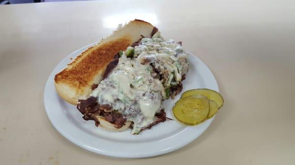 Real "Ribeye" Philly Cheesesteak