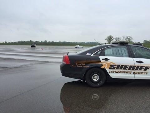 Katie Pikkarainen State Farm sponsored a Teen Distracted Driving event put on by the Livingston County Sheriff's Department 5/16/15