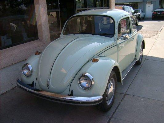 69 VW Bug restoration, sold it