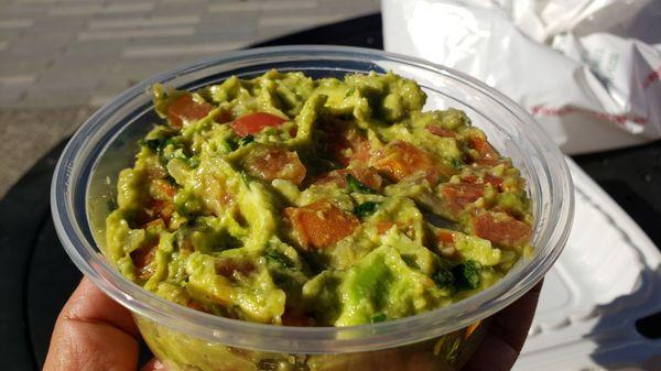 Guacamole & chips ($8). Really fresh, light & tasty guacamole. Maybe uses epazote instead of cilantro?