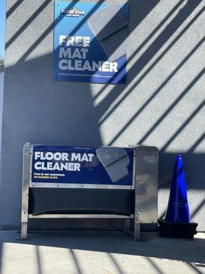 Free Floor mat cleaner