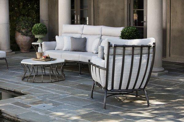 Stylish, comfortable, and more durable than anything on the market. Visit Aldik Home to see this gorgeous outdoor furniture up close.