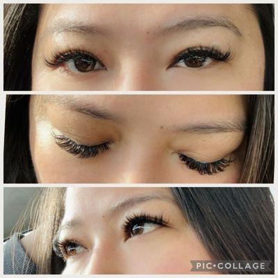 Appointment for lash fill. I love how Chelsea did it again! She is the best.