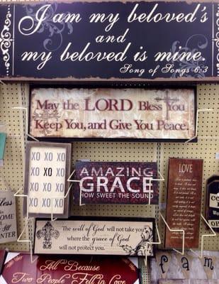 And more encouraging reminders to decorate your home with. Hobby Lobby in Madison, AL 20150330