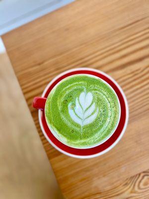 Honey Matcha Latte