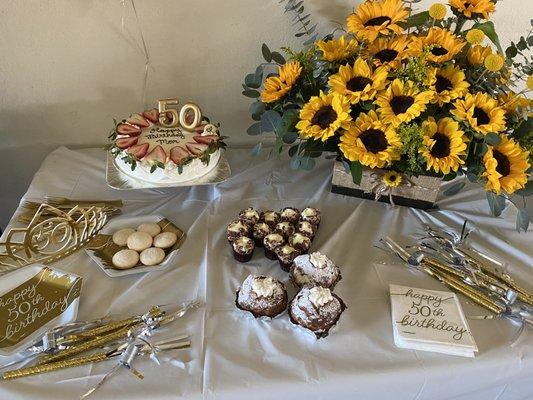 Sunflower Grand center piece !