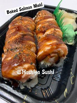 Baked Salmon Maki