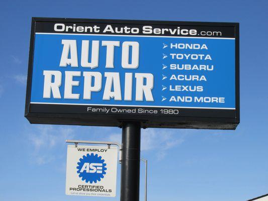 Orient Auto Service Inc