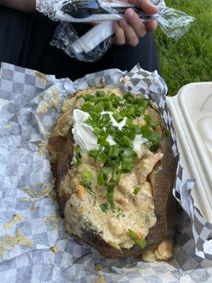 Shrimp Sensation Baked Potato