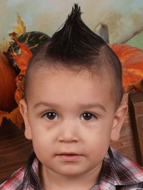 First school picture! Handsome little man!