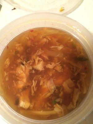 Hot and sour soup! Yummm!