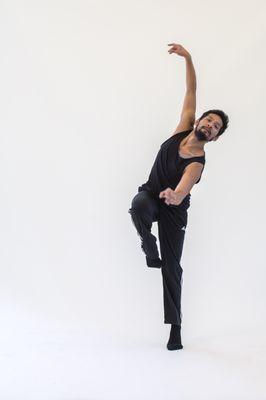 Dance Center teacher Victor Talledos shows his skill.
 
 Photo by Stephen Texeira