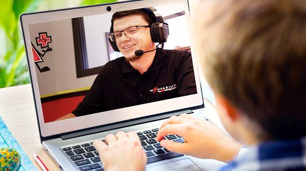 Work with our expert instructors live and in real time.