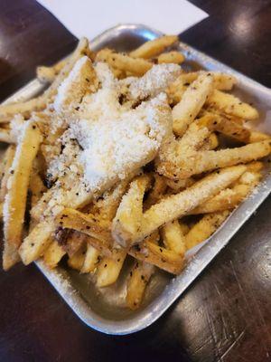 Garlic parmesan fries. Must order.