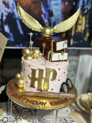 Harry Potter themed cake