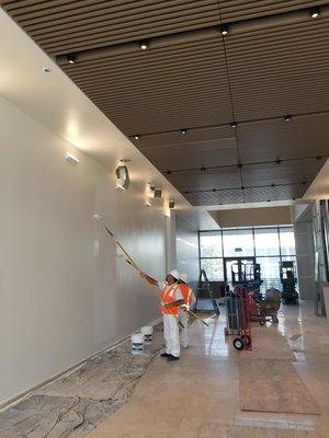 Hallway at Cinepolis, Hillsdale Mall